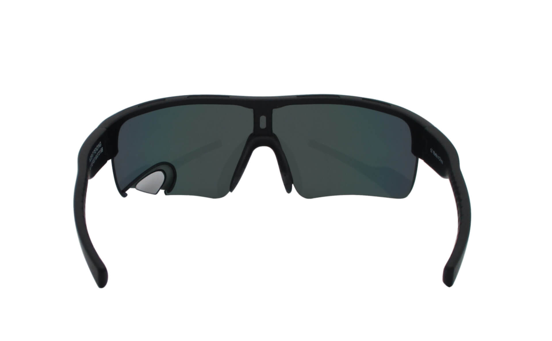 TriEye PRO selbsttönend: schwarzer Rahmen Sportbrille TriEye PRO mit schwarzem Rahmen