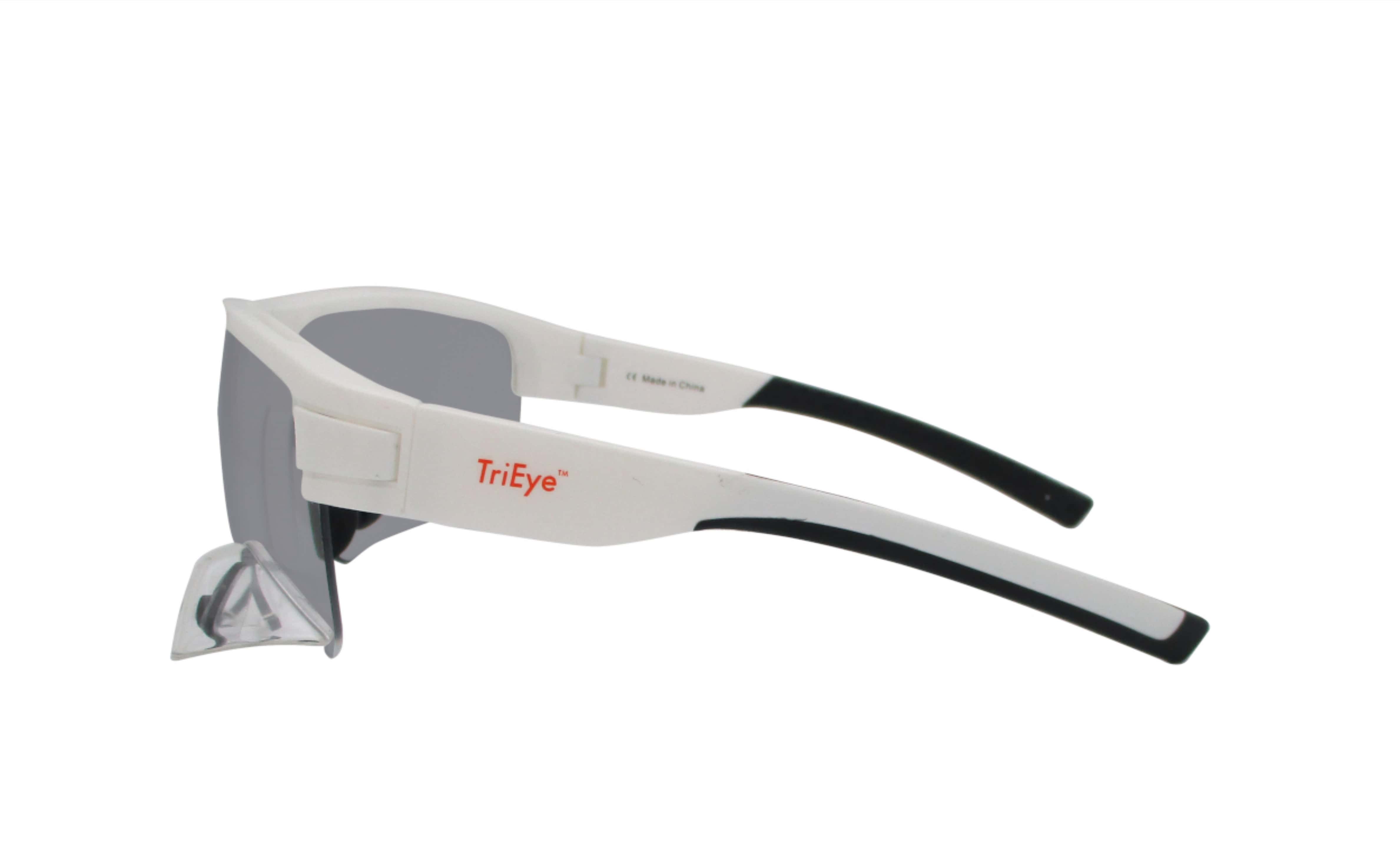 o-synce-Shop-TriEye-Sportbrille-mit-Rueckspiegel-selbsttoenend-weiss-seiteJ2FeNRM5L0Jmb TriEye PRO selbsttönend mit weißem Rahmen