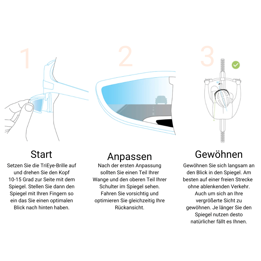 TriEye View Sport Clear Dual