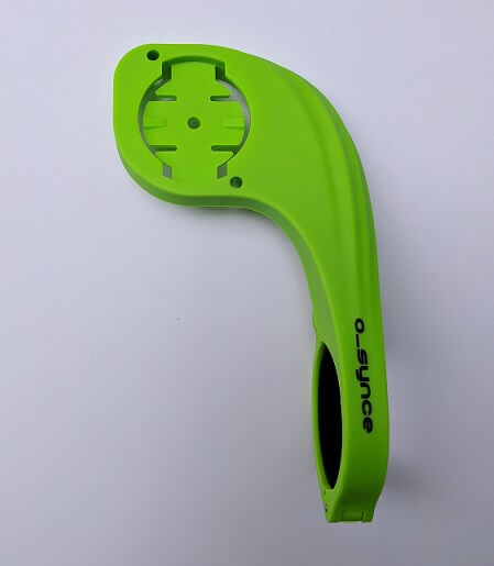 Grüner aero Halter für coachsmart, Garmin sowie Sigma