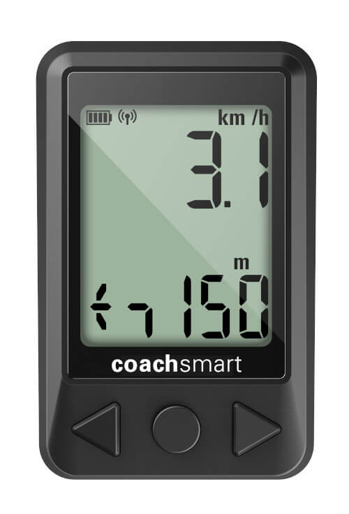 Kleiner Fahrradcomputer coachsmart