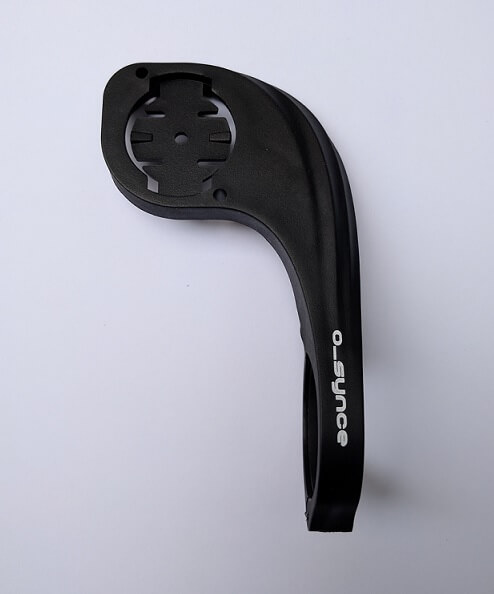 Schwarzer aero Halter für coachsmart, Garmin sowie Sigma