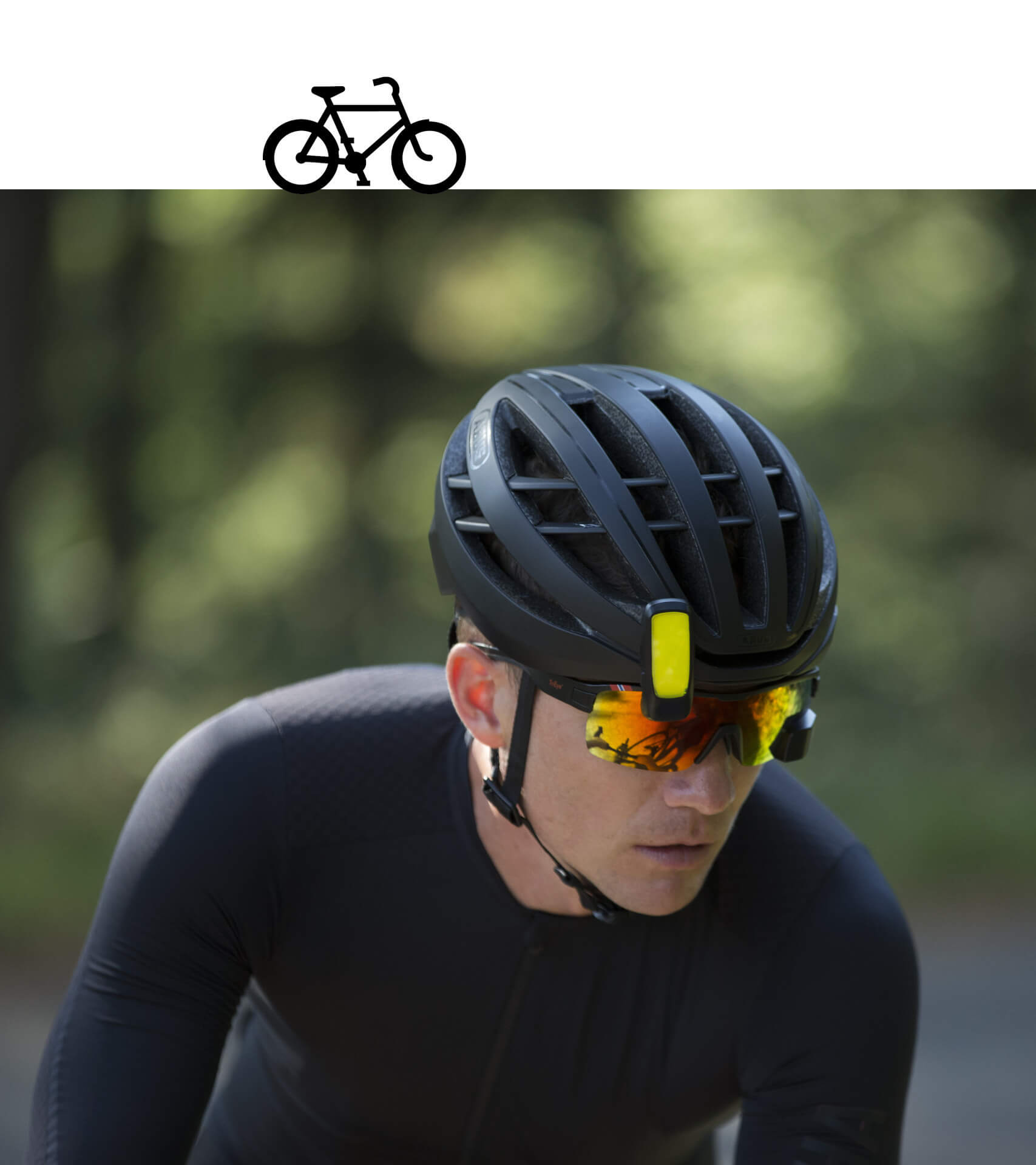 Head-up-Display für Fahrradhelme Head-up-Display für Fahrradhelme